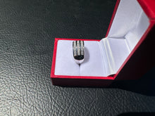 Load image into Gallery viewer, #813 - 14kt White Gold, Princess Cut Diamond Band, Size 6