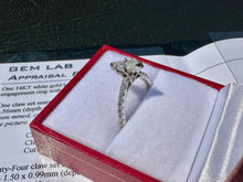 Load image into Gallery viewer, #724 - 1.50CTW Diamond Marquis Engagement Ring, 14kt, Size 7 3/4