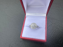 Load image into Gallery viewer, #598 - 14kt - White Gold .99ct Engagement Ring - Size 5