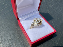 Load image into Gallery viewer, #694 - 10kt Yellow Gold, 1.15ct Diamond Dinner Ring, Size 7