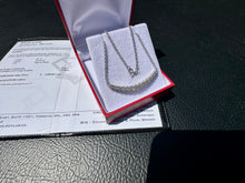 Load image into Gallery viewer, #822 - 14kt White Gold, .40ct Diamond Necklace 18-20”