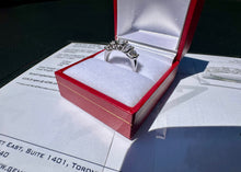 Load image into Gallery viewer, #818 - 14kt White Gold, 1.36ct Prong Set Diamond Band, Size 6