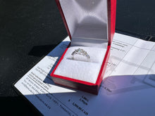 Load image into Gallery viewer, #797 - 18kt White Gold, 1.00 Carat Diamond Engagement Ring, Size 5