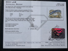 Load image into Gallery viewer, #592 - 14kt Yellow Gold, Tanzanite & Diamond Ring Size 5