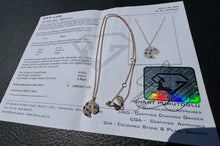 Load image into Gallery viewer, #836 - 14kt Rose Gold EFFY
Diamond Necklace 16-18"