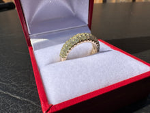 Load image into Gallery viewer, #587 - 14kt Yellow Gold & 1.05ctw Yellow Diamond Band, Size 5