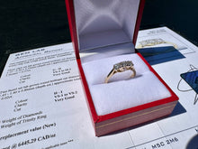Load image into Gallery viewer, #841 - 14kt Yellow Gold, .59 CTW Diamond Engagement Ring, Size 6
