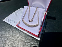 Load image into Gallery viewer, #821 - 14kt Yellow Gold, .40 Carat Diamond Pendant Necklace 18-20”