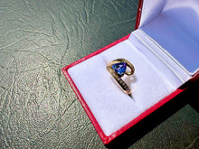 Load image into Gallery viewer, #631 - 14kt Yellow Gold, Effy, Tanzanite & Diamond Ring. Size 7