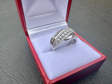 Load image into Gallery viewer, #584 - 14kt White Gold .68 Carat Custom Diamond Band, Size 7