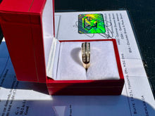 Load image into Gallery viewer, #803 - 14kt Yellow Gold, .91ct Princess Cut Diamond Band, Size 5