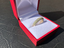 Load image into Gallery viewer, #587 - 14kt Yellow Gold & 1.05ctw Yellow Diamond Band, Size 5