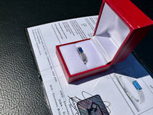 Load image into Gallery viewer, #858 - 14kt White Gold EFFY Diamond / Sapphire Ring Size 7