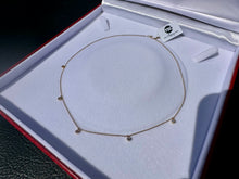 Load image into Gallery viewer, #798 - 14kt Yellow Gold, 16” Rolo Diamond Necklace - New