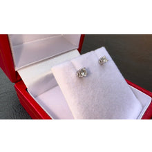 Load image into Gallery viewer, #578 - .18 Carat Natural Diamond Screwback Studs, 14k - NEW