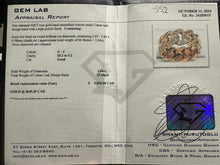 Load image into Gallery viewer, #567 - 10k Rose Gold, Diamond Cuban Link Ring, Size 10