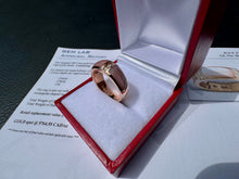 Load image into Gallery viewer, 907 - KABANA - 14kt Rose Gold, Mother Of Pearl Ring Sz 6 3/4