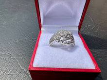 Load image into Gallery viewer, #712 - 10kt Yellow Gold, 1.00CT Diamond Cluster Ring, Size 7