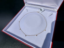 Load image into Gallery viewer, #798 - 14kt Yellow Gold, 16” Rolo Diamond Necklace - New