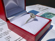 Load image into Gallery viewer, #724 - 1.50CTW Diamond Marquis Engagement Ring, 14kt, Size 7 3/4