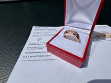 Load image into Gallery viewer, 907 - KABANA - 14kt Rose Gold, Mother Of Pearl Ring Sz 6 3/4
