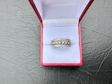Load image into Gallery viewer, #654 - 14kt White Gold, .47ct Diamond, Size 7