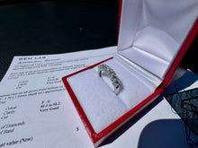 Load image into Gallery viewer, #893 - 14kt White Gold, 1.00ct Diamond Band, Size 6