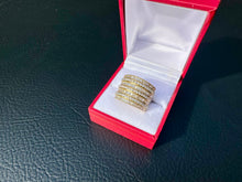 Load image into Gallery viewer, #738 - 1.47 Carat Diamond EFFY Band, 14kt Yellow Gold, Size 7