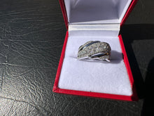 Load image into Gallery viewer, #584 - 14kt White Gold .68 Carat Custom Diamond Band, Size 7