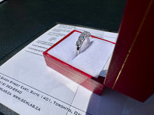 Load image into Gallery viewer, #818 - 14kt White Gold, 1.36ct Prong Set Diamond Band, Size 6