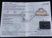 Load image into Gallery viewer, #863 - 10kt Rose Gold, Morganite & Diamond Ring Size 7