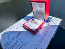 Load image into Gallery viewer, #794 - 14kt Gold, Effy Sapphire & Diamond Ring, Size 7