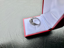 Load image into Gallery viewer, #616 - 14kt White Gold, 1/2 Carat Diamond Cluster Ring, Size 7