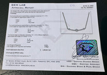 Load image into Gallery viewer, #645 - 10kt White Gold, 1/3ct Diamond Pendant / Necklace 20”