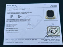 Load image into Gallery viewer, #701 - 14kt Yellow Gold, EFFY Onyx & Diamond Ring Size 7 1/4