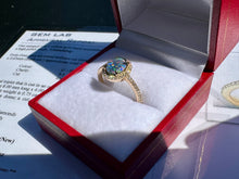 Load image into Gallery viewer, #816 - 14kt Gold, Opal & Diamond Ring, Size 6