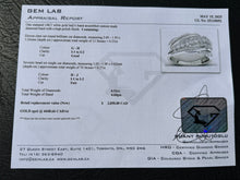 Load image into Gallery viewer, #712 - 10kt Yellow Gold, 1.00CT Diamond Cluster Ring, Size 7