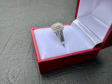 Load image into Gallery viewer, #624 - 14kt White Gold, 1/2 Carat Engagement Ring, Size 7