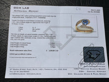 Load image into Gallery viewer, #631 - 14kt Yellow Gold, Effy, Tanzanite & Diamond Ring. Size 7