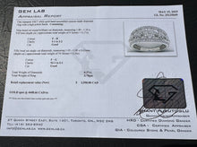 Load image into Gallery viewer, #656 - 10kt White Gold, .37CT Custom Diamond Ring, Size 6 3/4