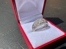 Load image into Gallery viewer, #656 - 10kt White Gold, .37CT Custom Diamond Ring, Size 6 3/4