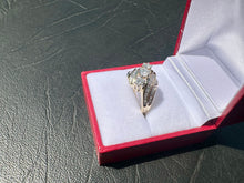 Load image into Gallery viewer, #694 - 10kt Yellow Gold, 1.15ct Diamond Dinner Ring, Size 7