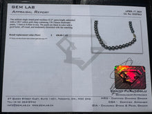 Load image into Gallery viewer, #599 - Black Chinese Fresh Water Pearls, 14k Clasp, 42” Length