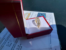 Load image into Gallery viewer, #839 - 14kt Yellow Gold, .39 Carat Diamond Band, Size 7