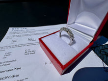 Load image into Gallery viewer, #893 - 14kt White Gold, 1.00ct Diamond Band, Size 6