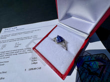 Load image into Gallery viewer, #901 EFFY Tanzanite & Diamond Ring, Size 7