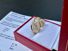 Load image into Gallery viewer, #637 - 14kt Yellow Gold, EFFY 1/2 Carat Diamond Ring, Size 5