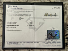 Load image into Gallery viewer, #524 - 14k White Gold, .20ct Round Diamond Studs