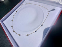 Load image into Gallery viewer, #800- 14kt Yellow Gold, 1.08ct Sapphire Necklace 18-20”