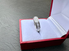 Load image into Gallery viewer, #615 - 14kt White Gold, 1.00ct Diamond Baguette Band, Size 5